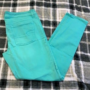 Turquoise Jeggings